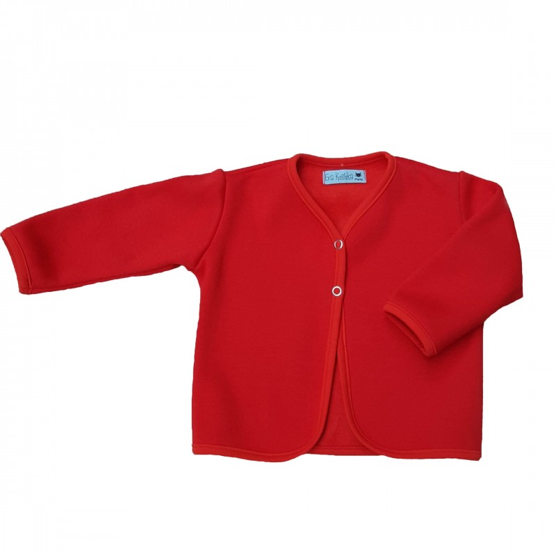 Veste Sweat Rouge