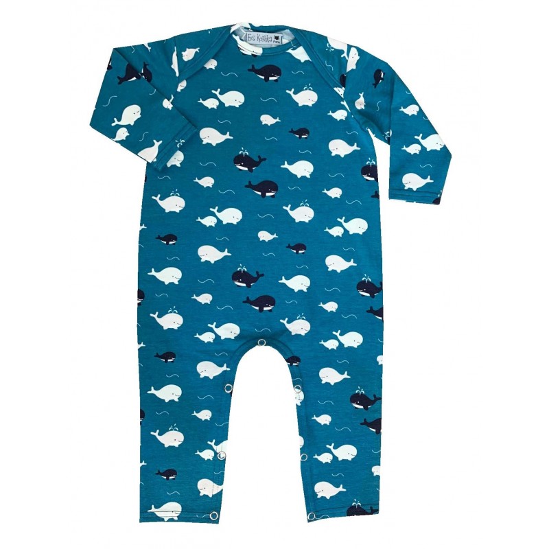 Pyjama Gaspard motif baleine