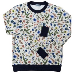 Sweat-shirt  Fleurs Femme