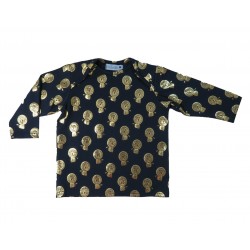 T-shirt Baby motif lion doré