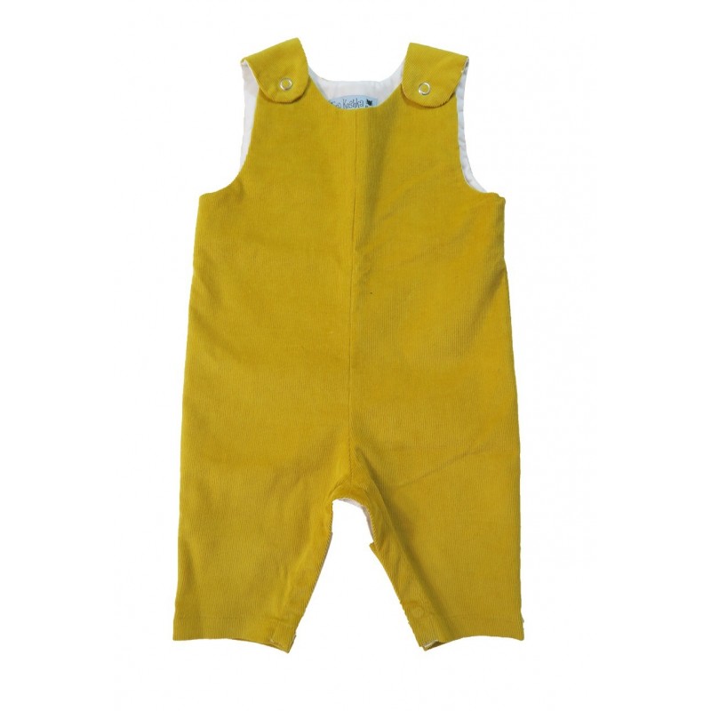 Yellow corduroy Overall