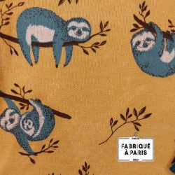 Sloths pattern sweat-shirt