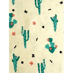 Cactus pattern T-shirt