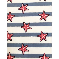 Starfish pattern T-shirt