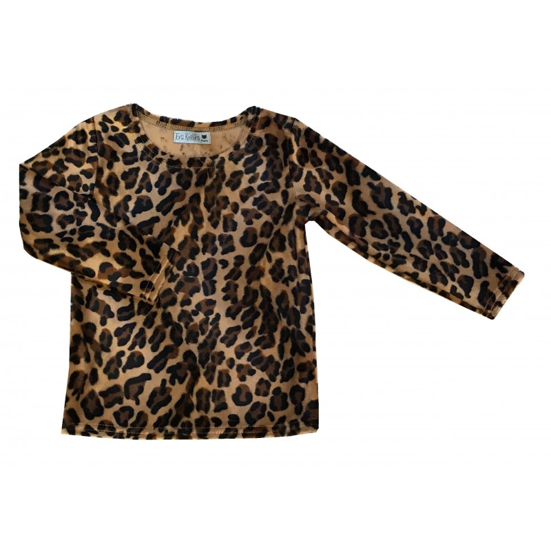 T-shirt Kid motif léopard