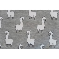 Lama pattern sweat-shirt