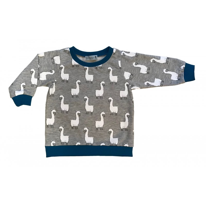 Sweat enfant motif lamas