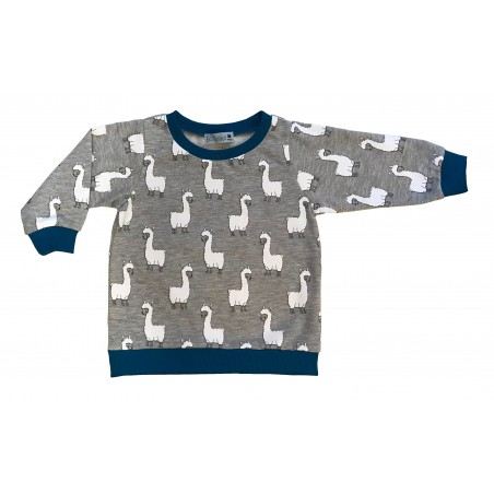 Sweat enfant motif lamas